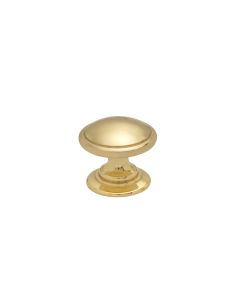 Schrankknopf / Schubladengriff 24466-25 - Messing poliert - Beslag Design