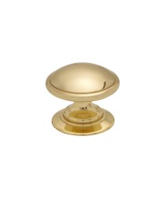 Schrankknopf / Schubladengriff 24466-35 - Messing poliert - Beslag Design