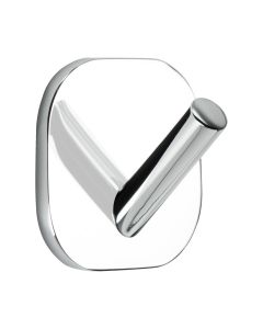 Solid 1 - Haken - 2-pack - Chrom - Beslag Design