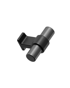 Bond Knopfgriffe - Matt Schwarz / Gun-metal 