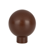 Nova Round Knopfgriffe - Brown
